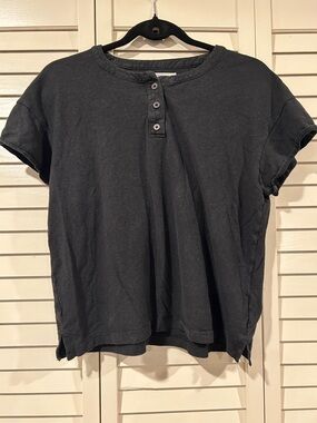 Madewell Black Tee Size M